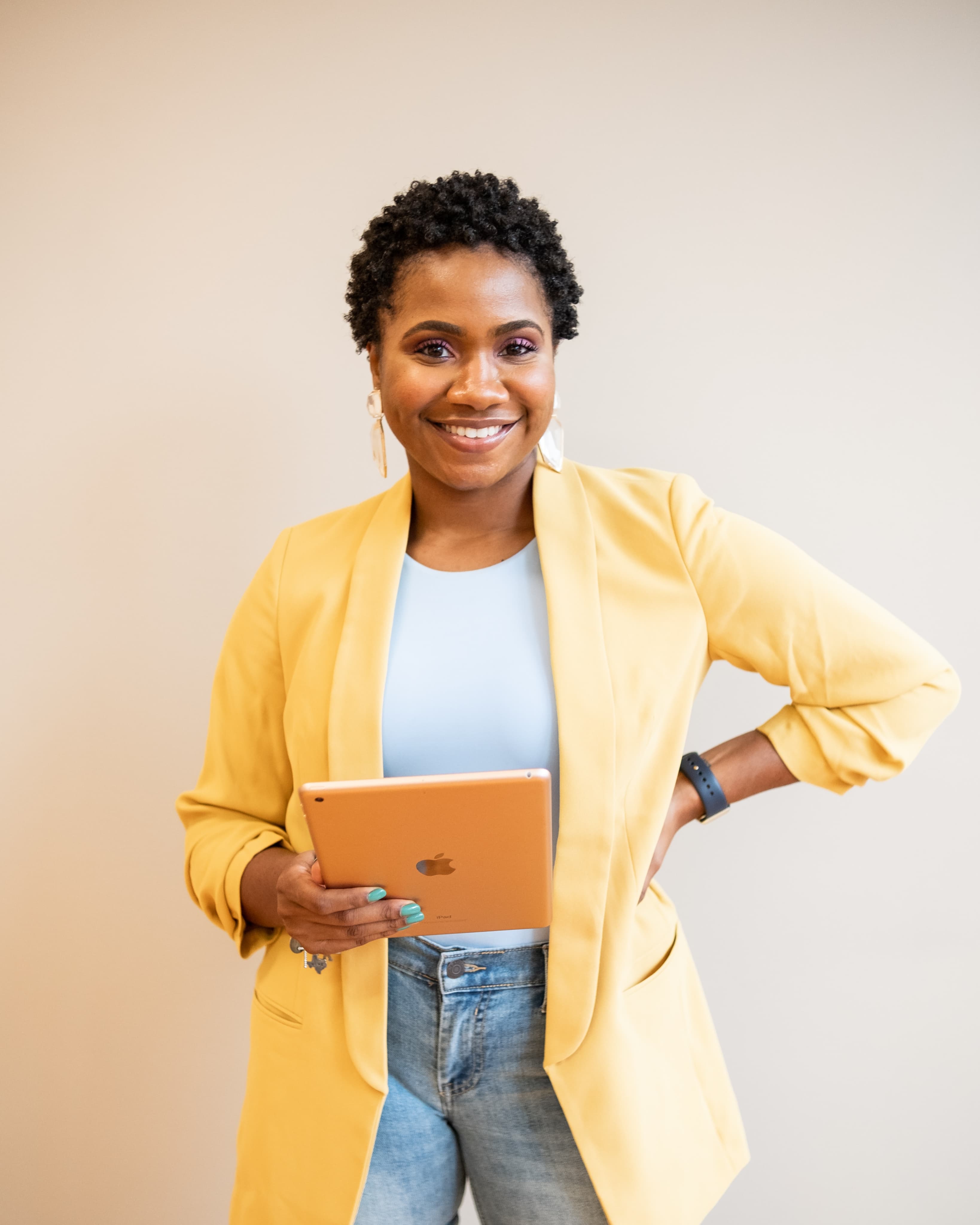 Portrait for testimonial by Sarah Mukasa
